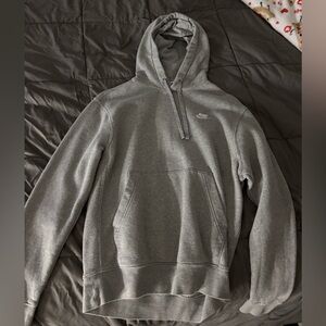 Nike Hoodie. Color: grey. Size: Small in women’s